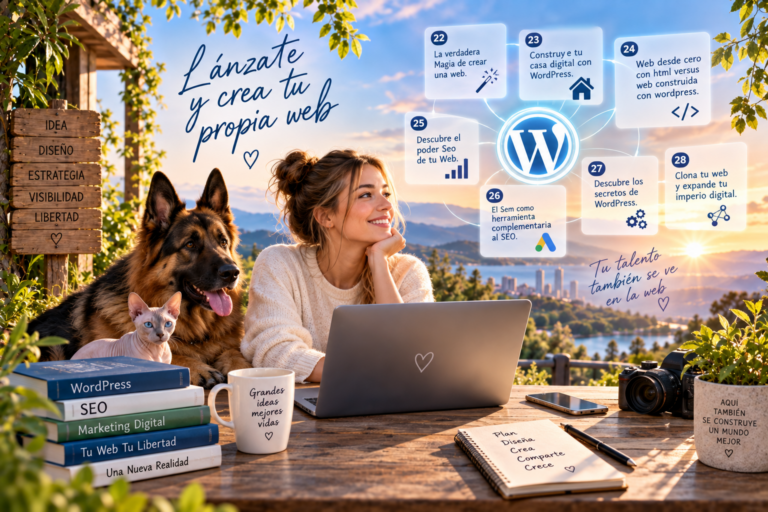 Lánzate y Crea tu Web