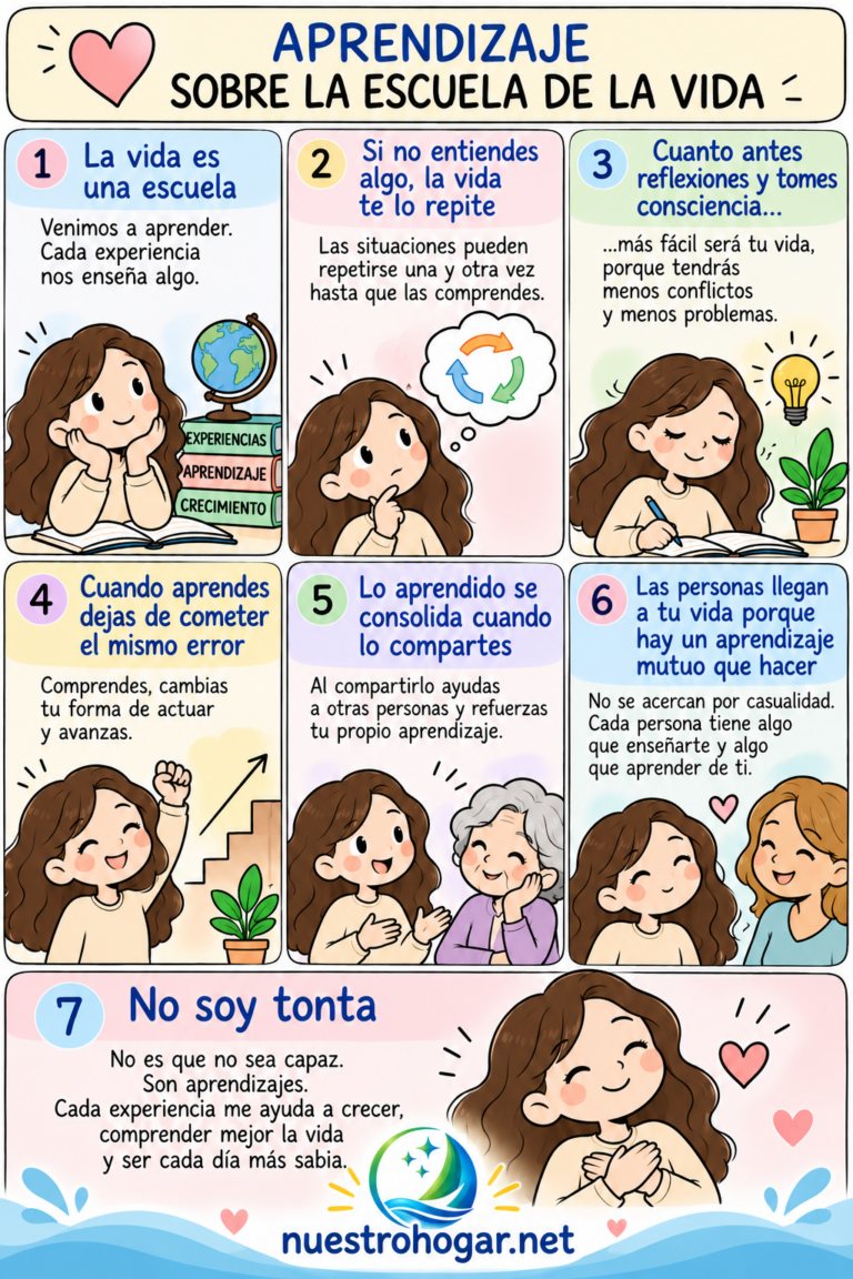 Aprendizajes de la vida en viñetas